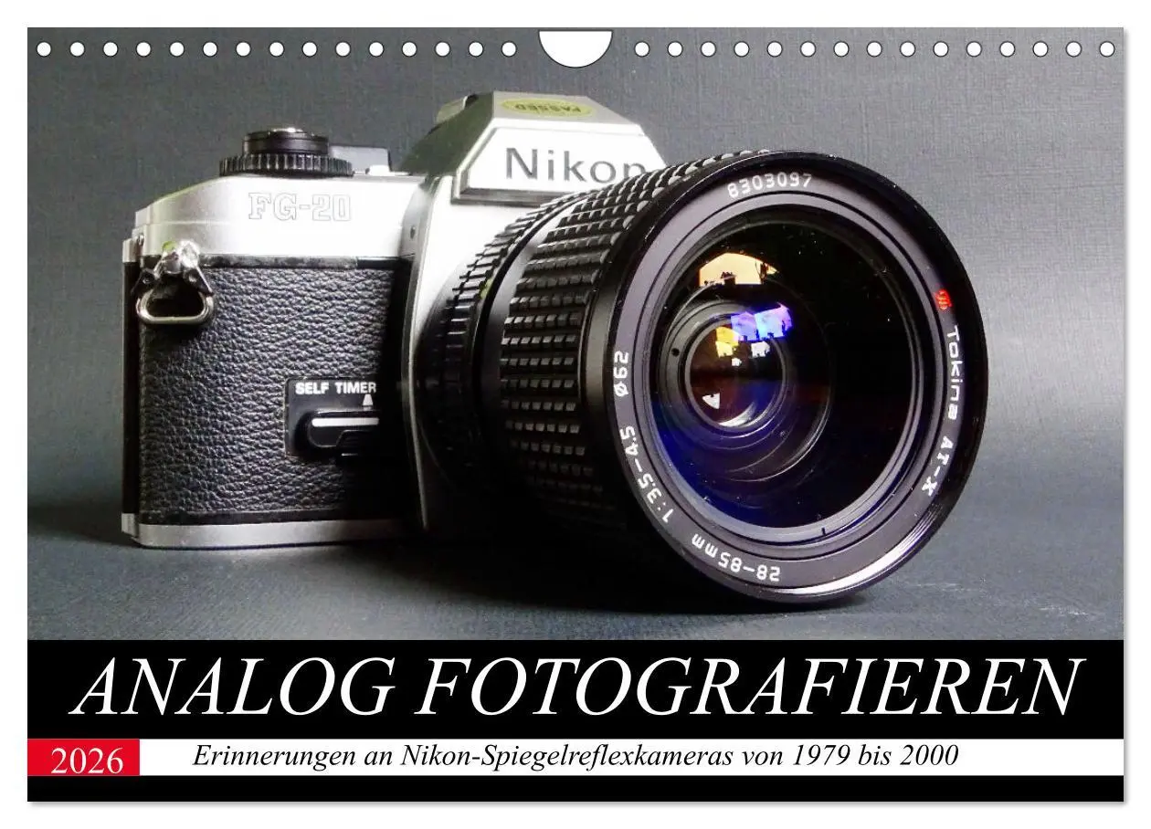 Cover: 9783457375075 | Analog fotografieren (Wandkalender 2026 DIN A4 quer), CALVENDO...
