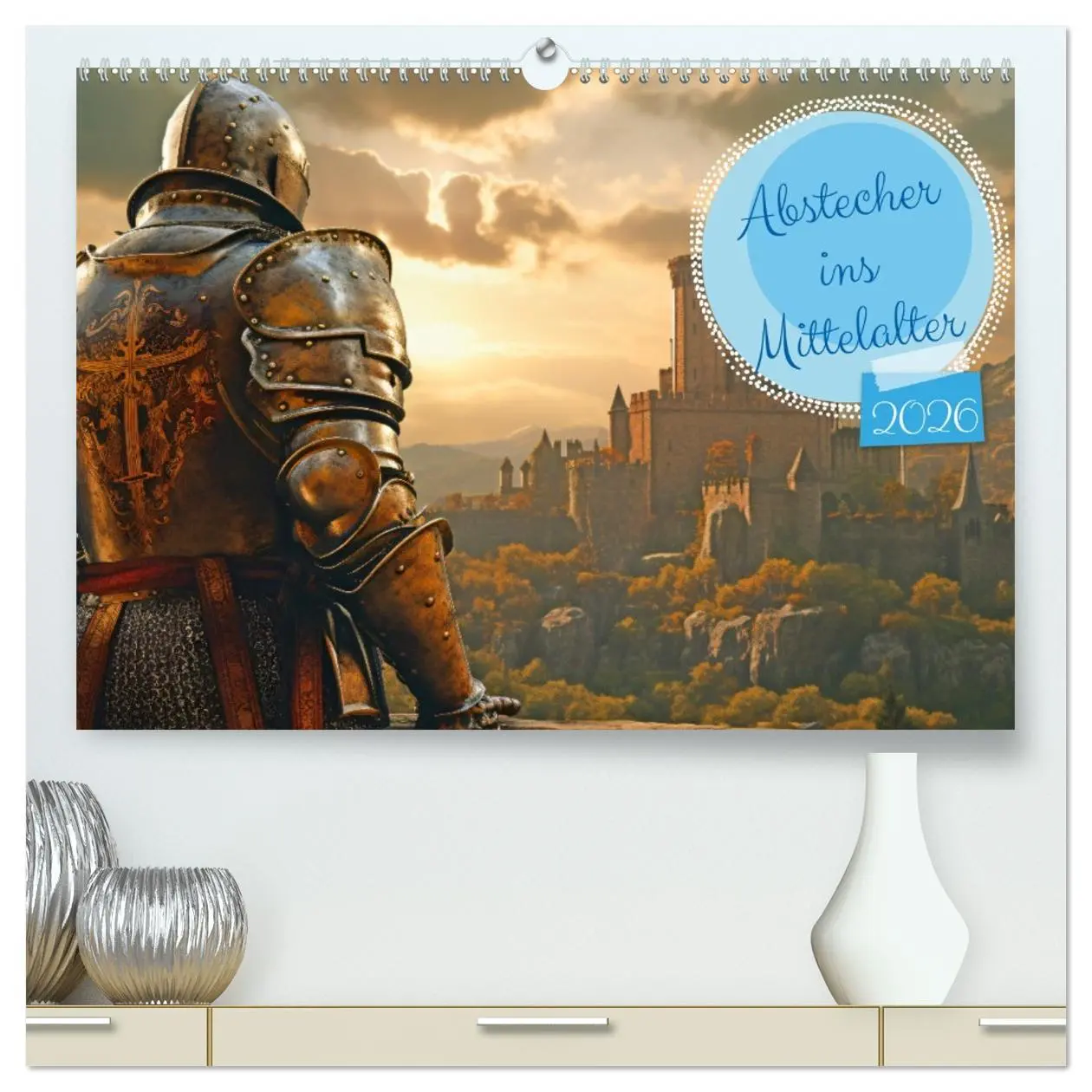 Cover: 9783457515075 | Abstecher ins Mittelalter (hochwertiger Premium Wandkalender 2026...