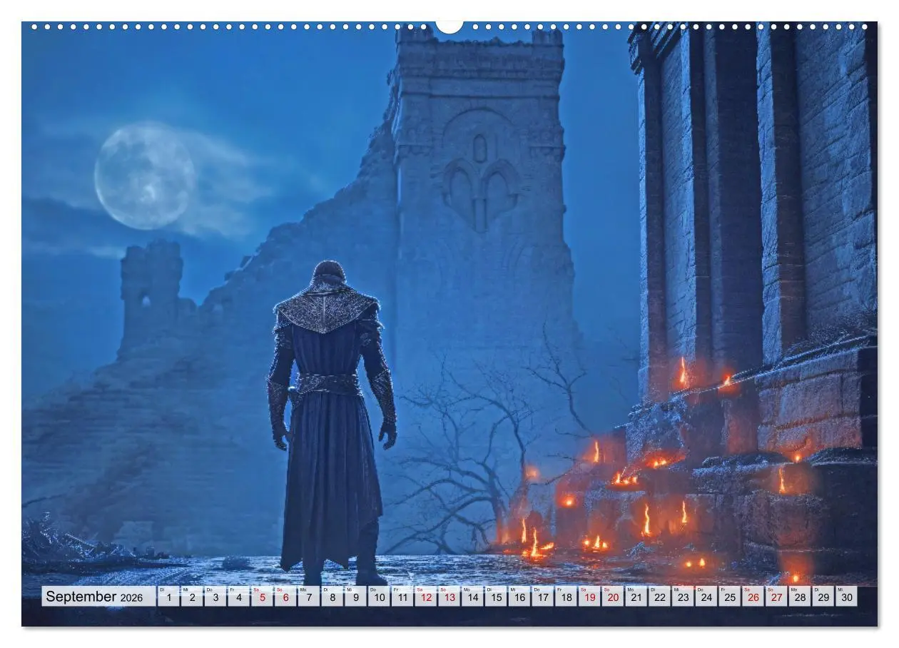 Bild: 9783457515075 | Abstecher ins Mittelalter (hochwertiger Premium Wandkalender 2026...