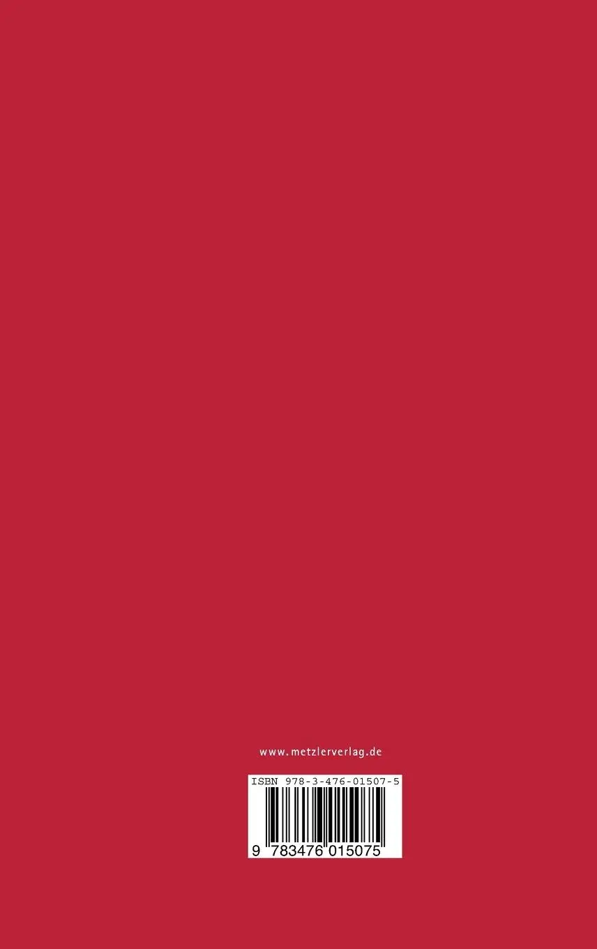 Rückseite: 9783476015075 | Poststrukturalismus | Gerhard Neumann | Buch | vi | Deutsch | 1997