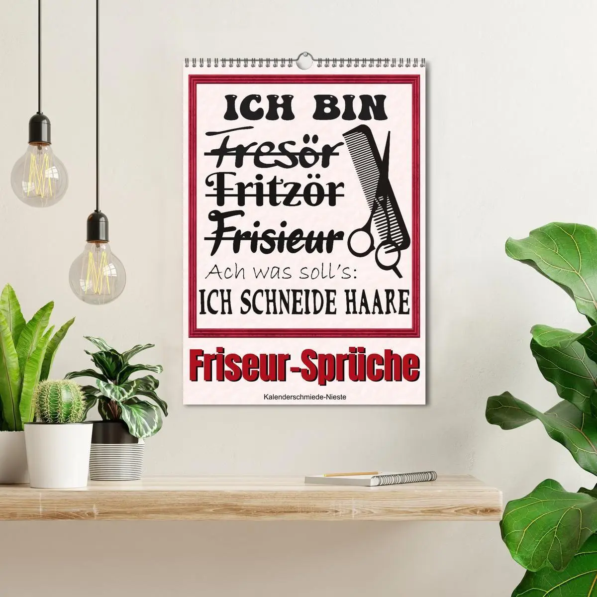 Bild: 9783569485075 | Friseur-Sprüche (Wandkalender 2027 DIN A3 hoch), CALVENDO...