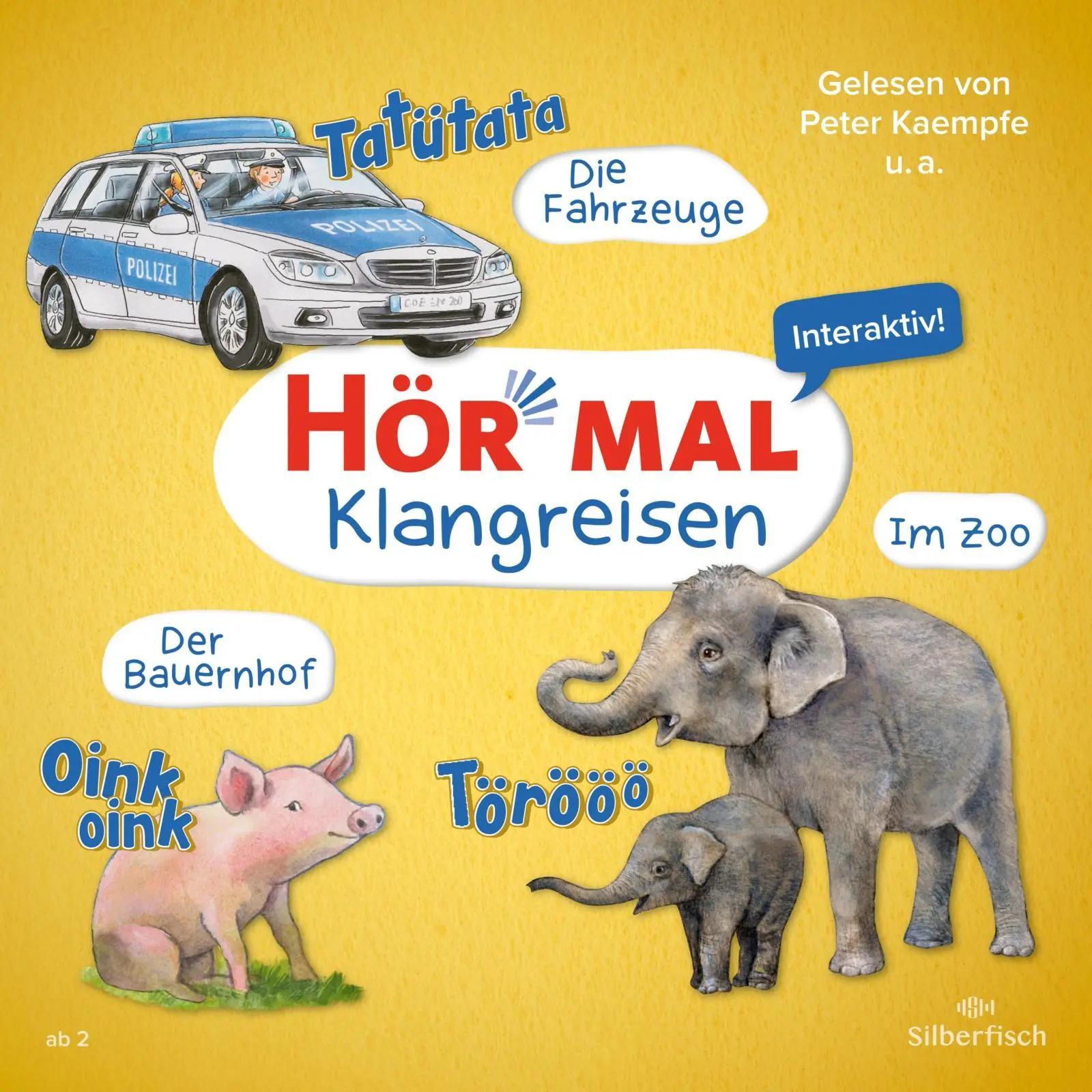 Cover: 9783745605075 | Hör mal: Die Fahrzeuge, Der Bauernhof, Im Zoo. | 1 CD | Kunstmann | CD