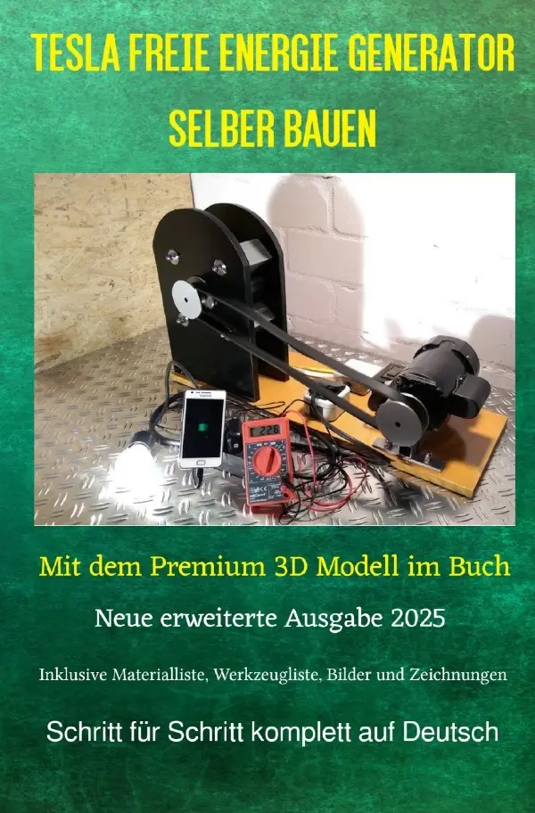 Cover: 9783819025075 | Tesla Freie Energie Generator selber bauen | Chris James Carter | Buch