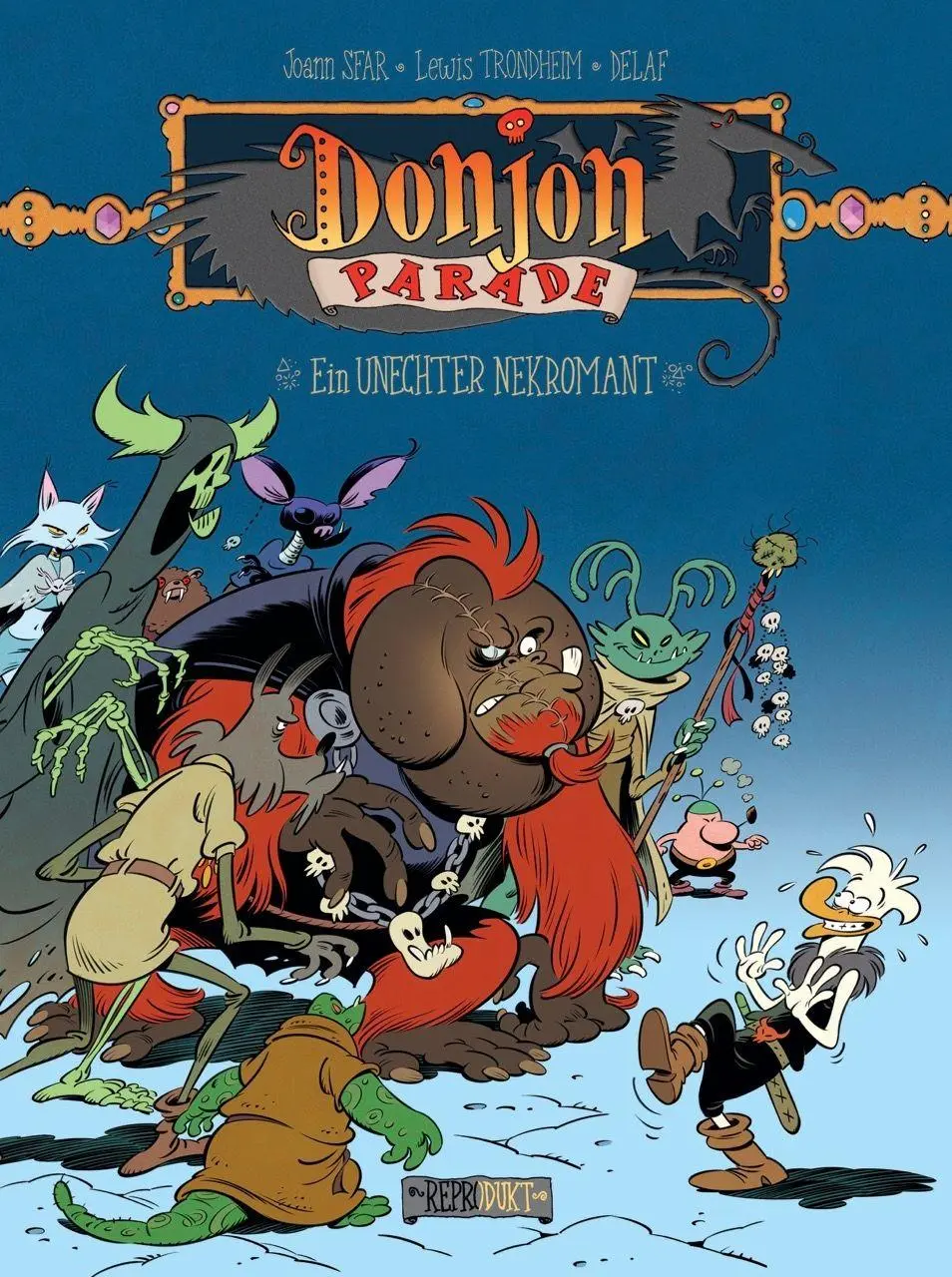 Cover: 9783956405075 | Donjon Parade 9 | Ein unechter Nekromant | Lewis Trondheim (u. a.)