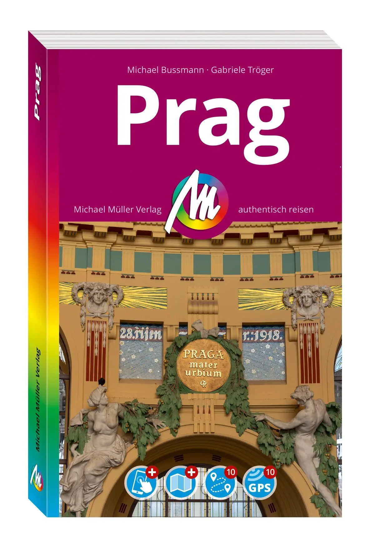 Cover: 9783966855075 | MICHAEL MÜLLER Reiseführer Prag MM-City | Gabriele Tröger (u. a.)