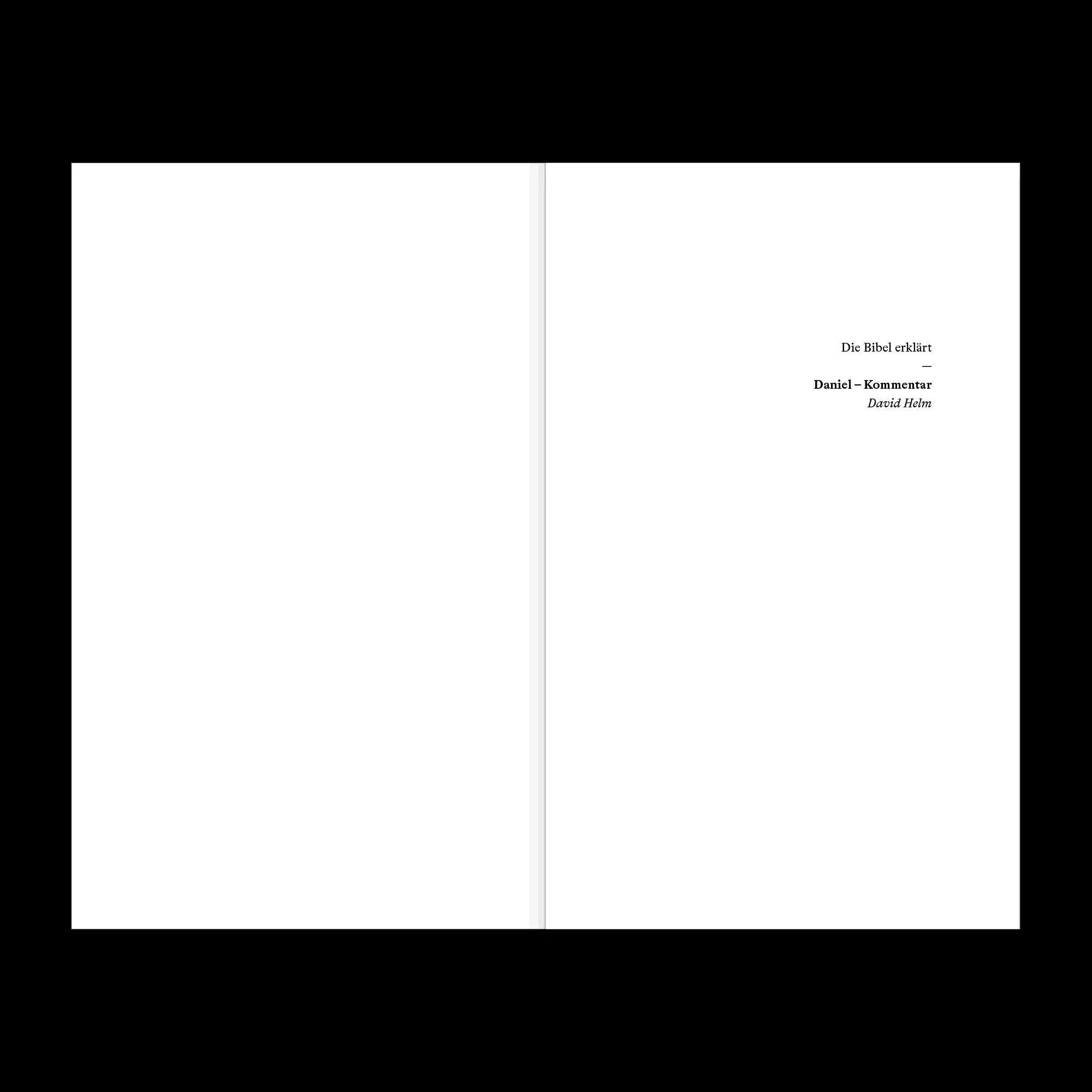 Bild: 9783986655075 | Daniel Kommentar (Die Bibel erklärt) | David Helm | Buch | 256 S.