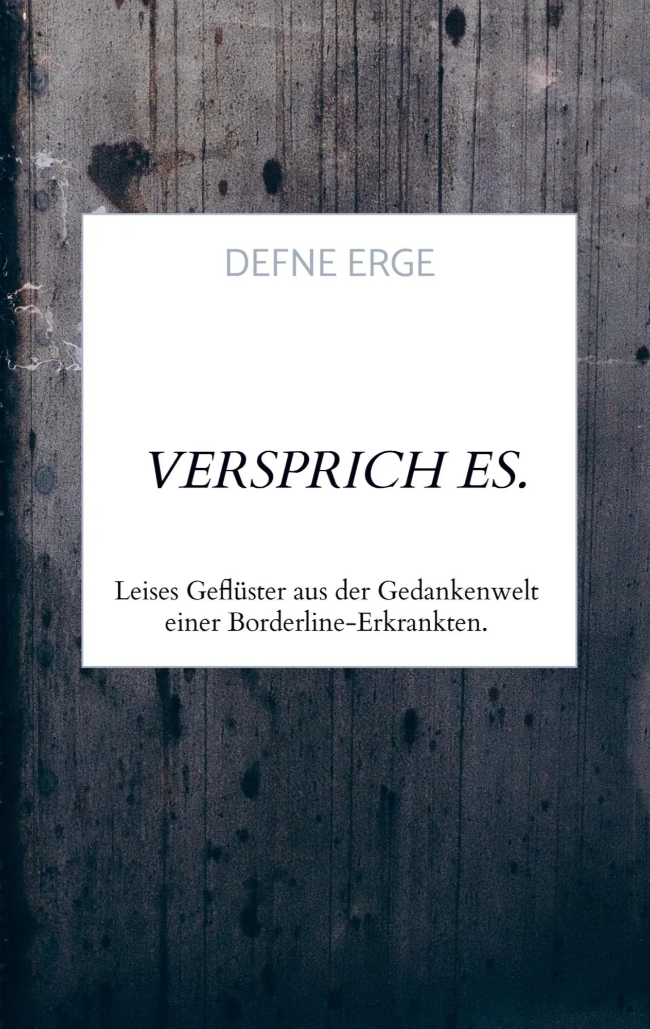 Cover: 9789403695075 | Versprich es. | Defne Erge | Taschenbuch | 112 S. | Deutsch | 2023