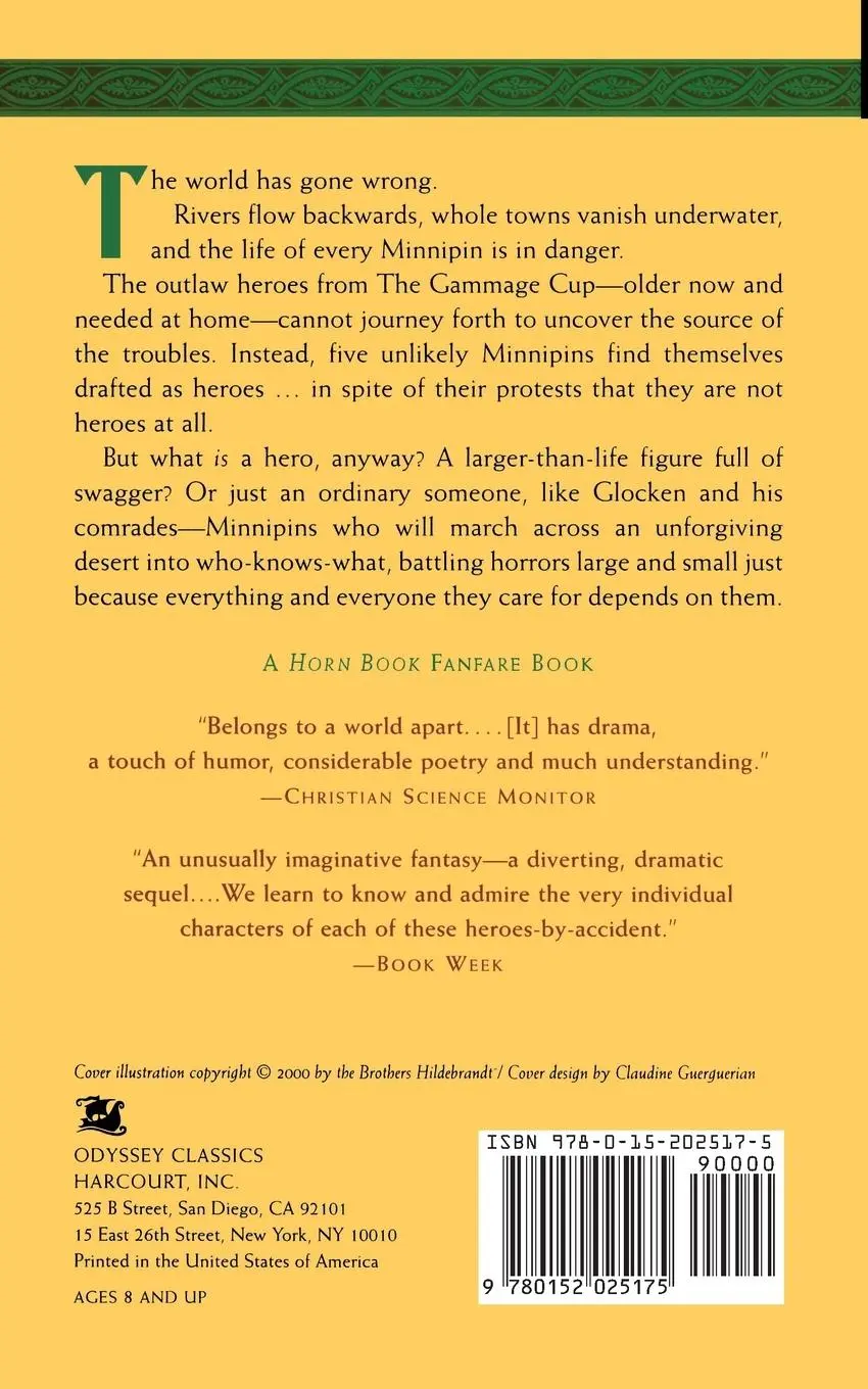 Rückseite: 9780152025175 | The Whisper of Glocken | Carol Kendall | Taschenbuch | Englisch | 2000