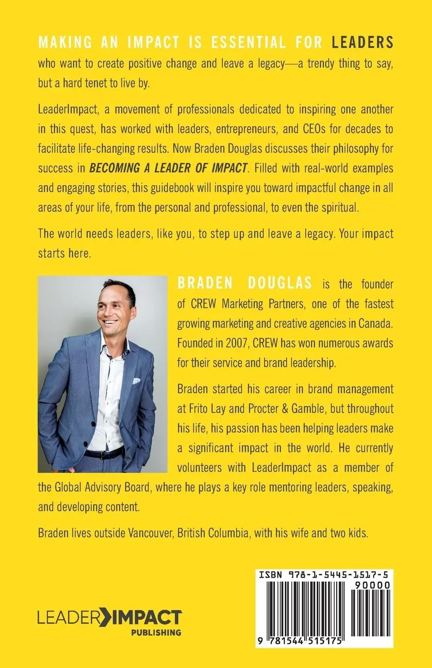 Rückseite: 9781544515175 | Becoming a Leader of Impact | How Your Influence Can Change the World