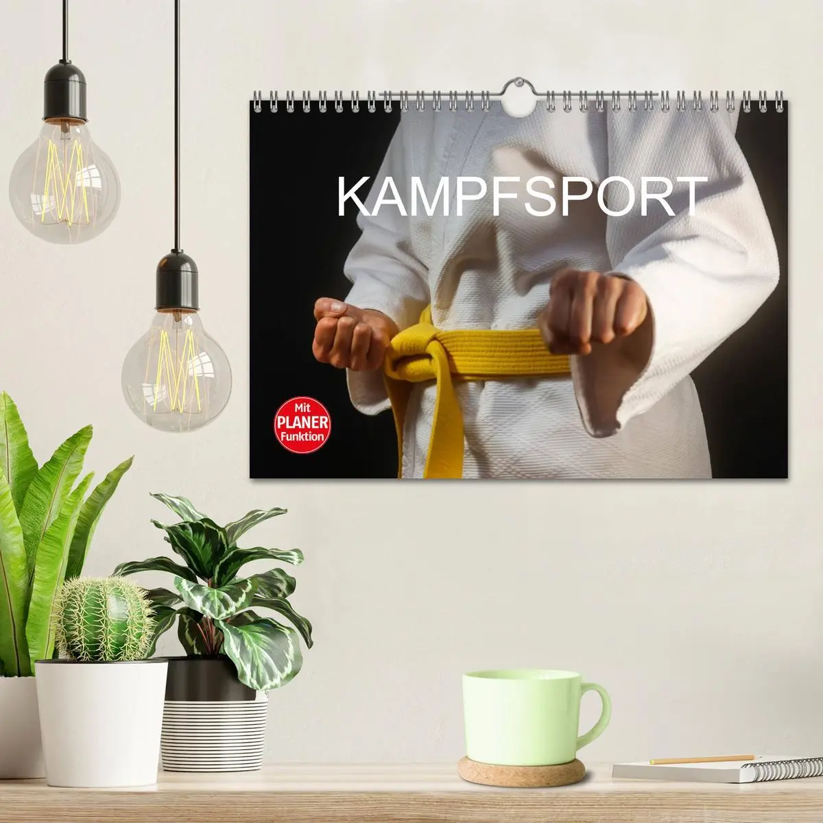 Bild: 9783457985175 | Kampfsport (Wandkalender 2026 DIN A4 quer), CALVENDO Monatskalender