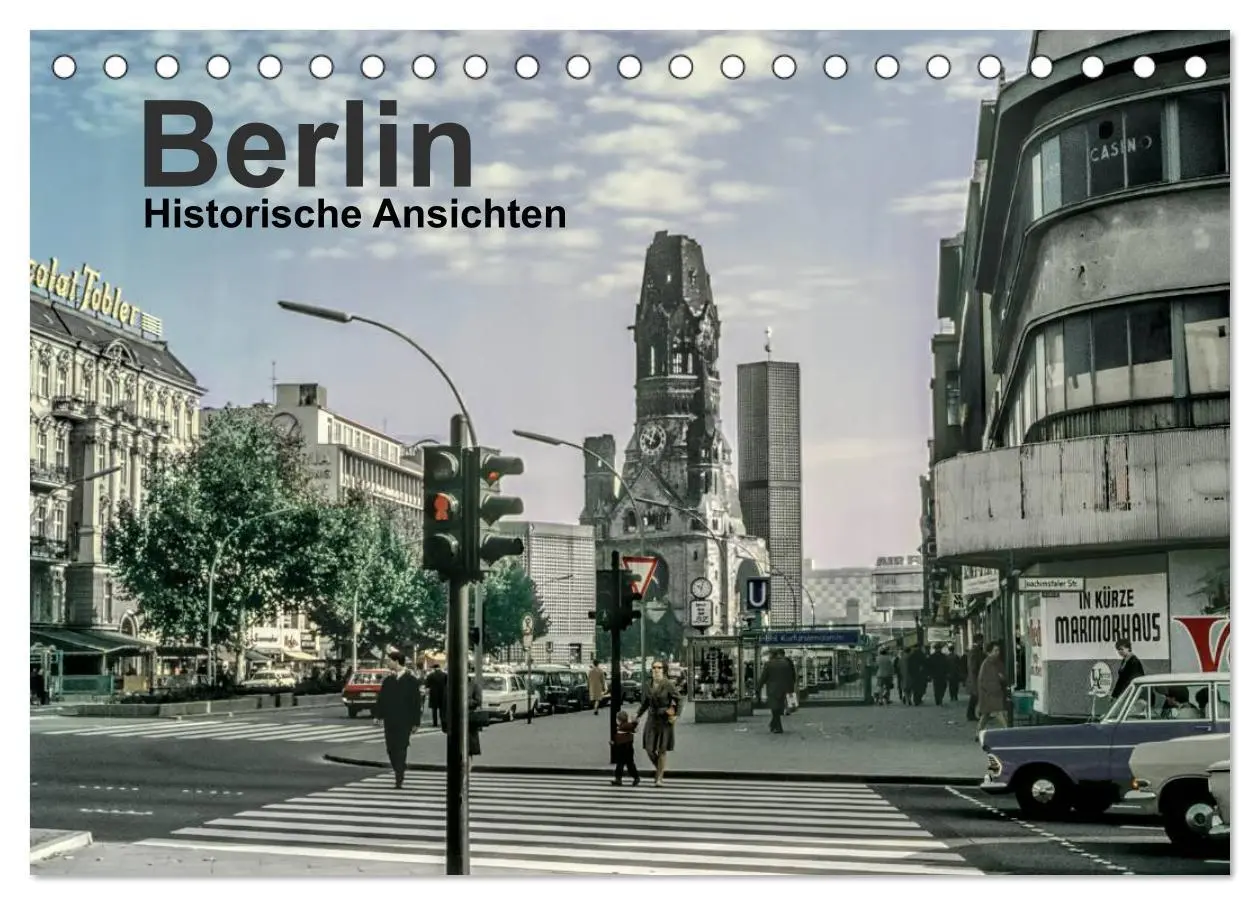Cover: 9783516215175 | Berlin - Historische Ansichten (Tischkalender 2026 DIN A5 quer),...