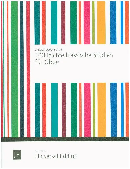 Cover: 9783702405175 | 100 leichte klassische Studien | Oboe. Partitur. | Gunther Joppig