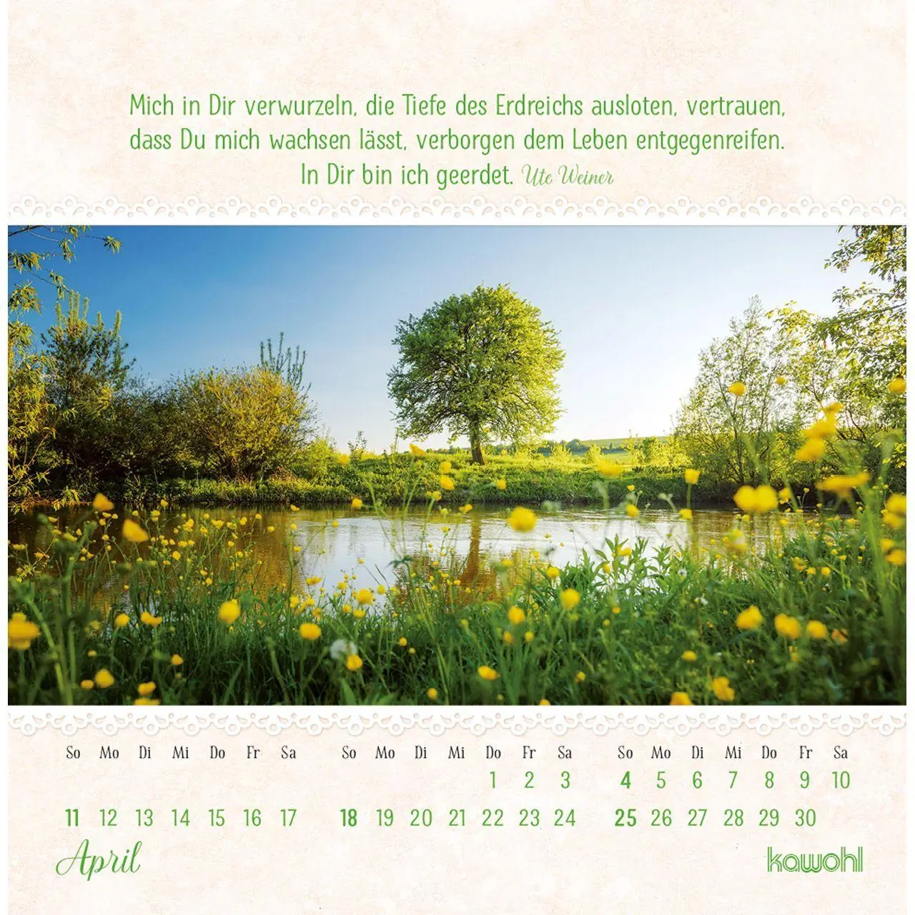 Bild: 9783754815175 | Von Herzen gute Tage 2027 | Kalender | Spiralbindung | 14 S. | Deutsch