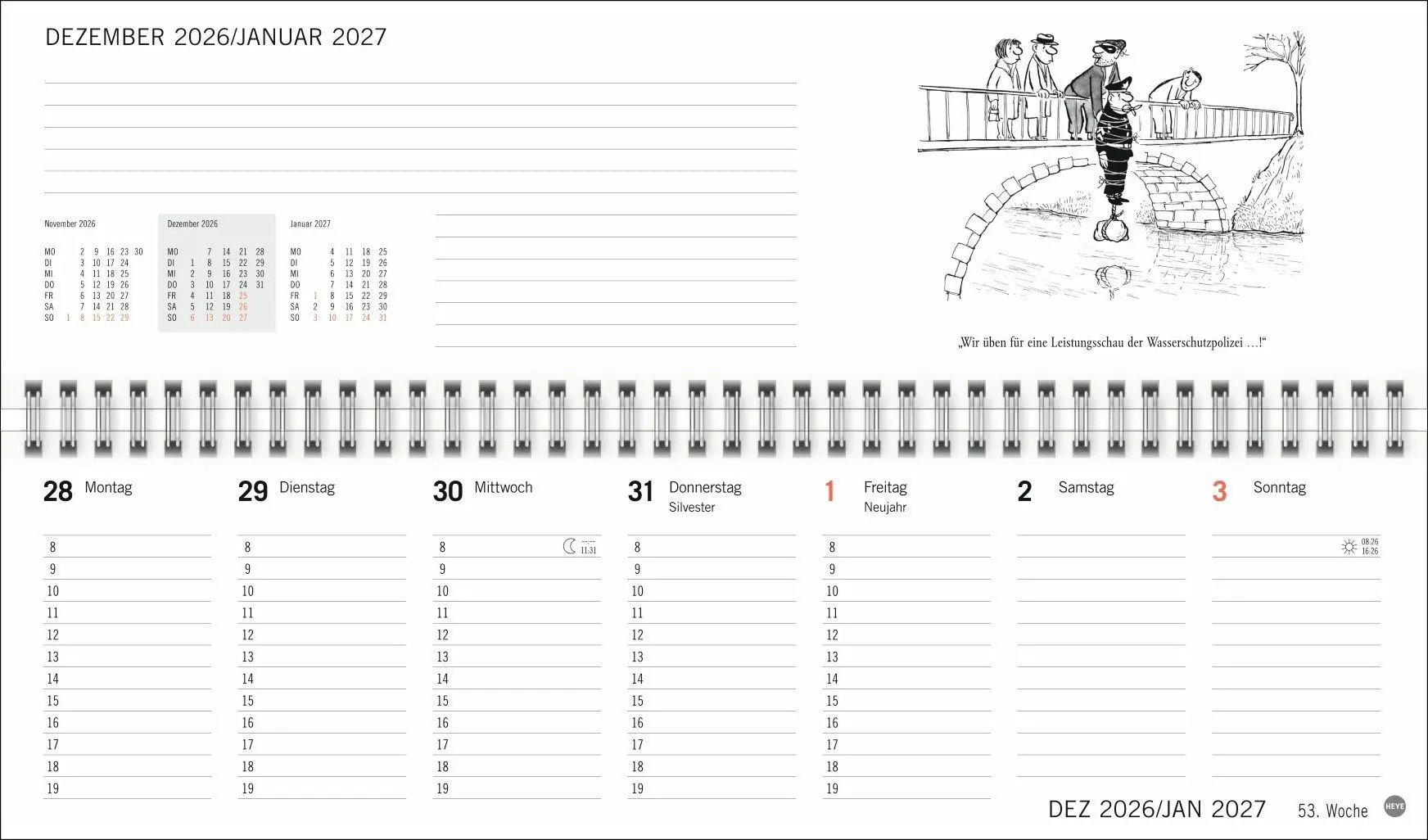 Bild: 9783756415175 | Loriot Büroplaner 2027 | Loriot | Kalender | Spiralbindung | 112 S.