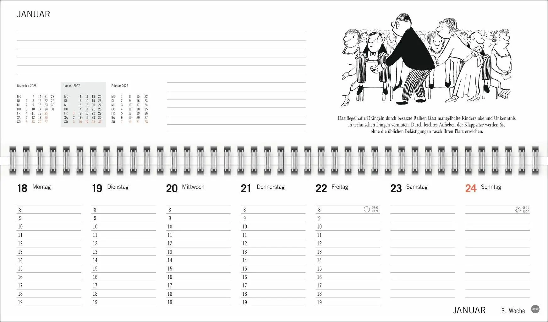 Bild: 9783756415175 | Loriot Büroplaner 2027 | Loriot | Kalender | Spiralbindung | 112 S.