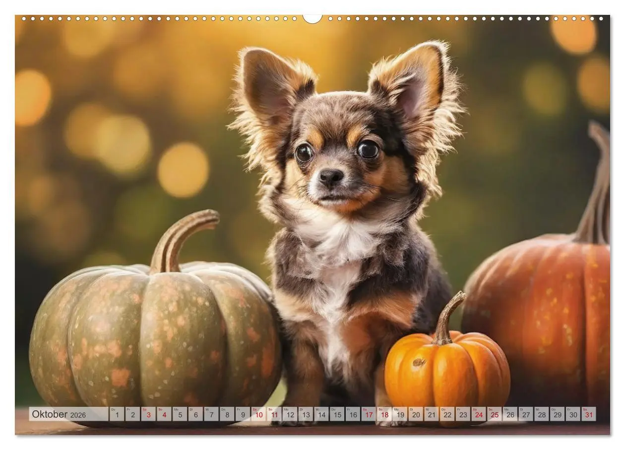 Bild: 9783457425275 | Chihuahuas - Kleine Hunde - große Temperamentbündel (Wandkalender...