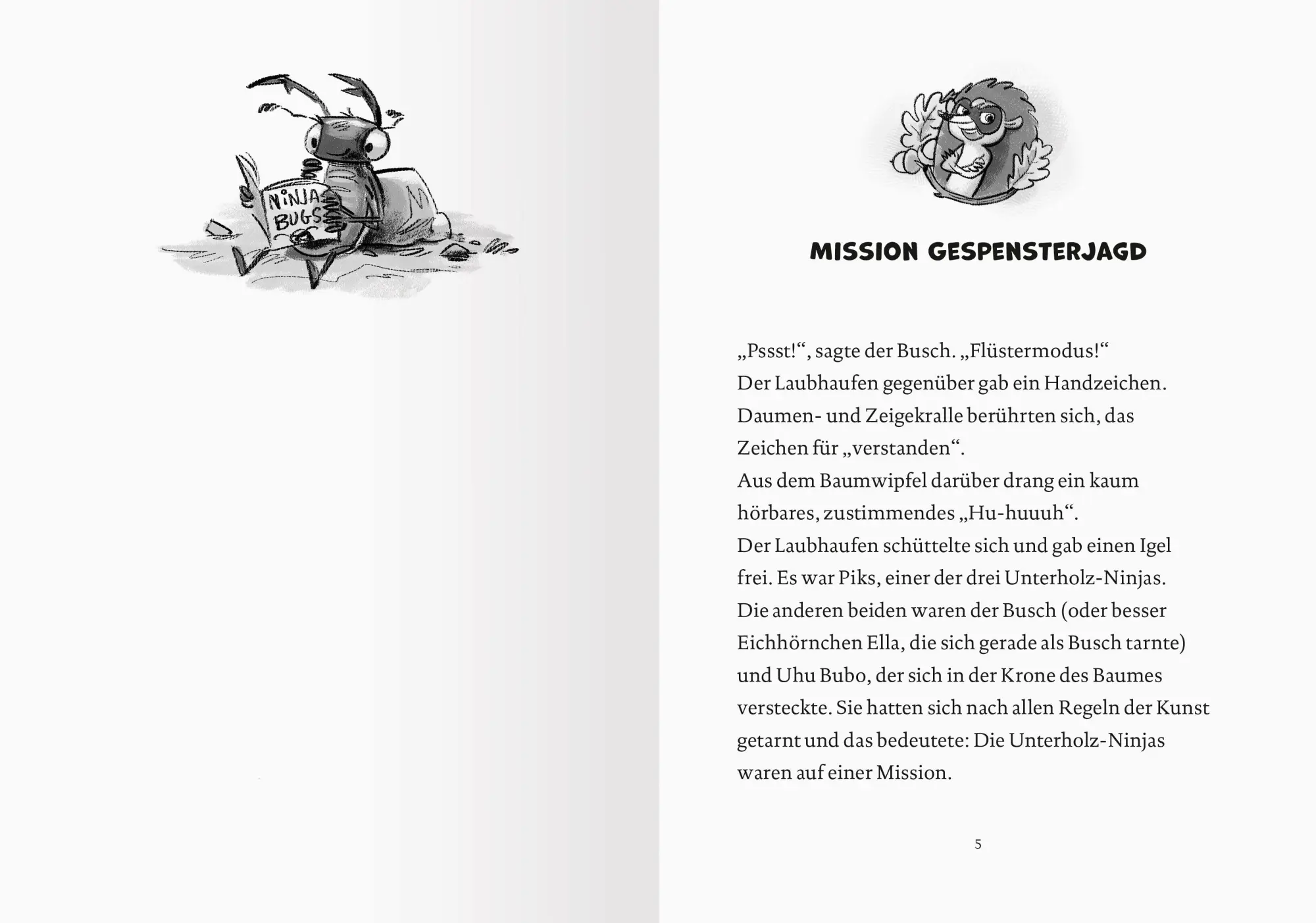 Bild: 9783473405275 | Unterholz-Ninjas, Band 4 - Die Geister des Waldes | Michael Mantel