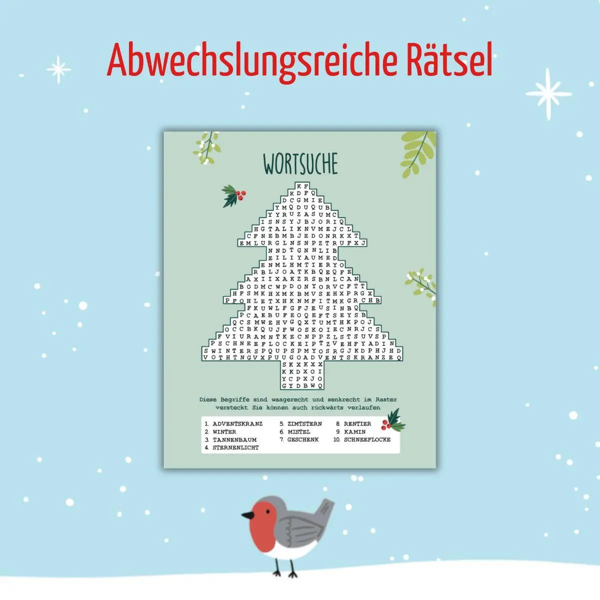 Bild: 9783735855275 | Cosy Winter Garden Adventskalender | Lena Maria Bellermann | Buch