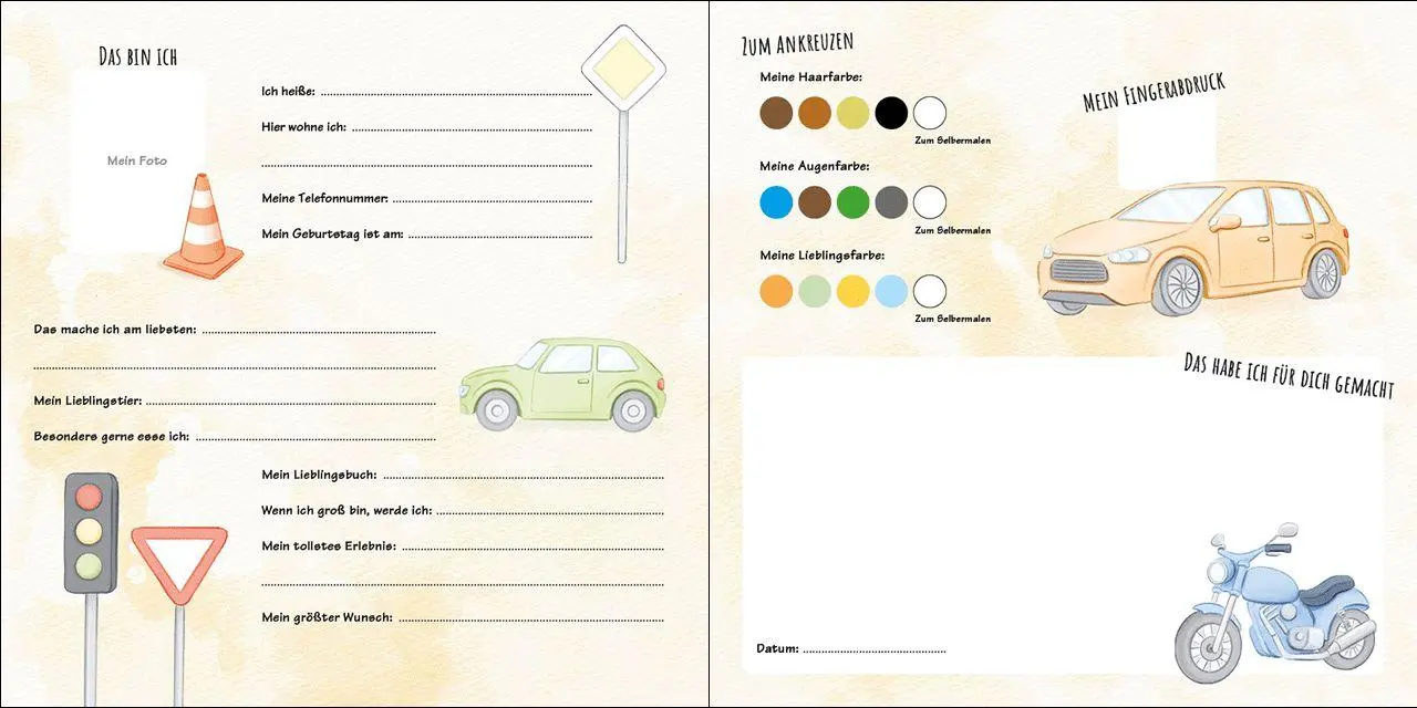 Bild: 9783743225275 | Meine Kindergarten-Freunde (neu) - Fahrzeuge | Marie Zippel | Buch