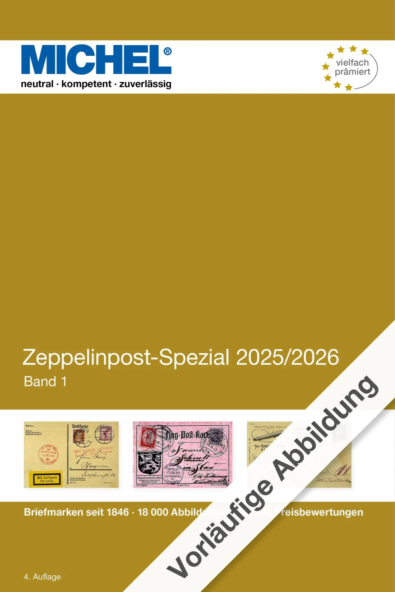 Cover: 9783954025275 | Zeppelin Spezial 2025/2026 Band 1 | Michel-Redaktion | Buch | 414 S.