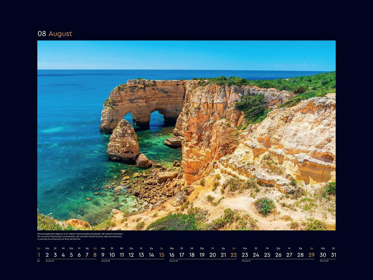 Bild: 9783965915275 | Farben der Erde Europa - KUNTH Wandkalender 2027 | Kalender | 14 S.