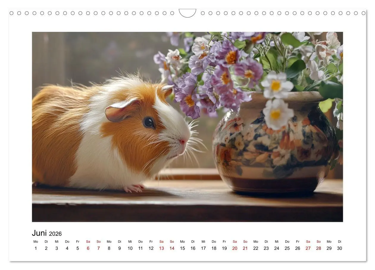 Bild: 9783457275375 | Mehr Schwein mit Meerschwein (Wandkalender 2026 DIN A3 quer),...