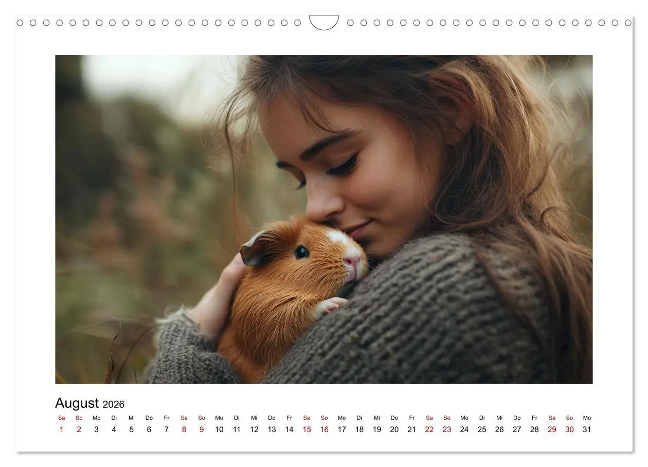 Bild: 9783457275375 | Mehr Schwein mit Meerschwein (Wandkalender 2026 DIN A3 quer),...