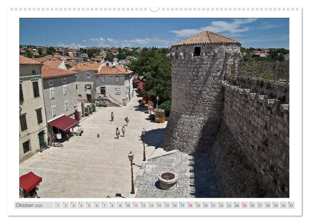 Bild: 9783516125375 | Kroatien - Plitwitzer Seen, Rijeka und Krk (Wandkalender 2026 DIN...