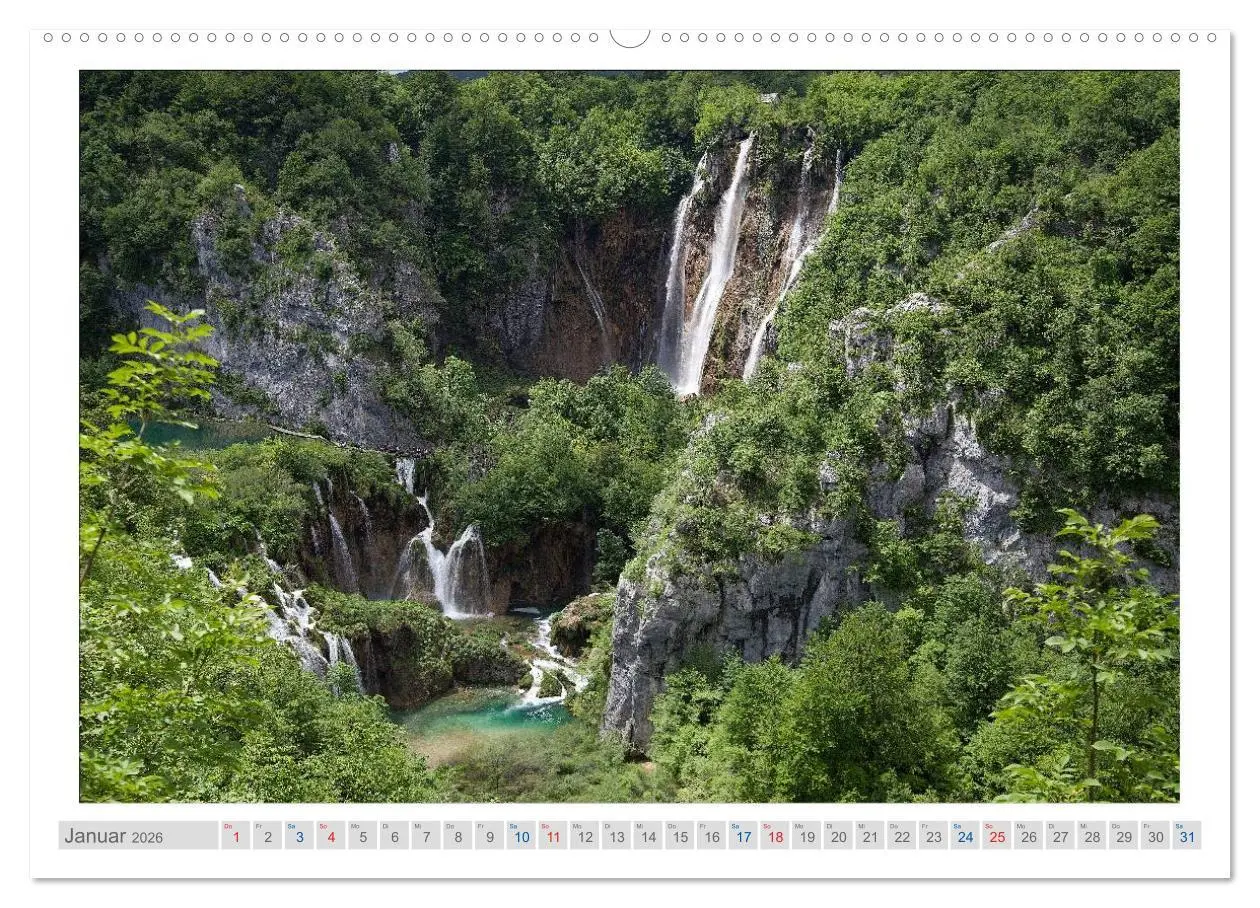 Bild: 9783516125375 | Kroatien - Plitwitzer Seen, Rijeka und Krk (Wandkalender 2026 DIN...