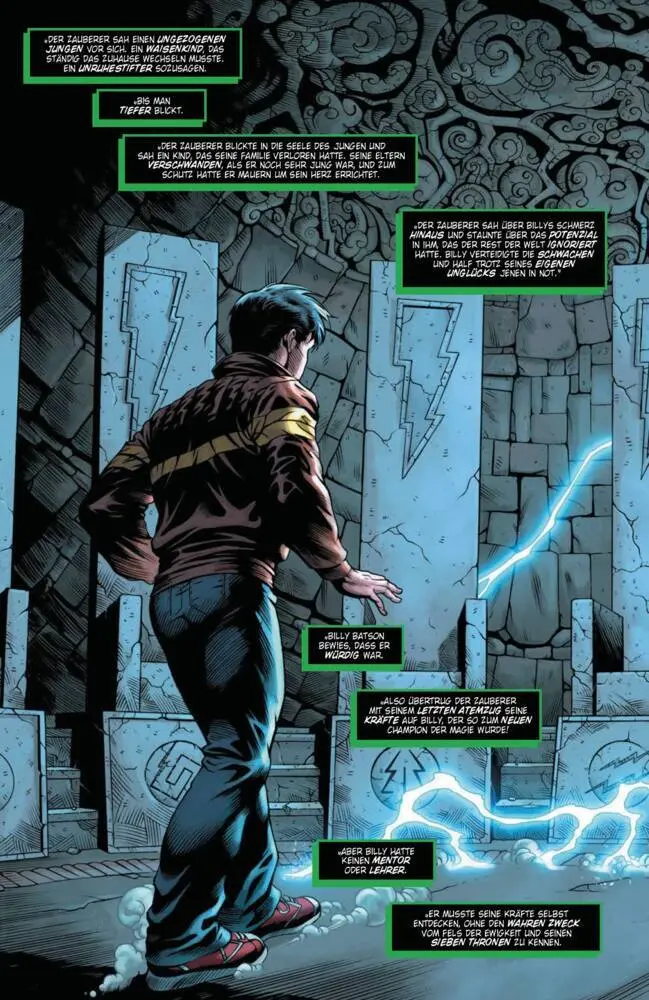 Bild: 9783741615375 | Shazam! - Und die sieben Länder der Magie! | Geoff Johns (u. a.)