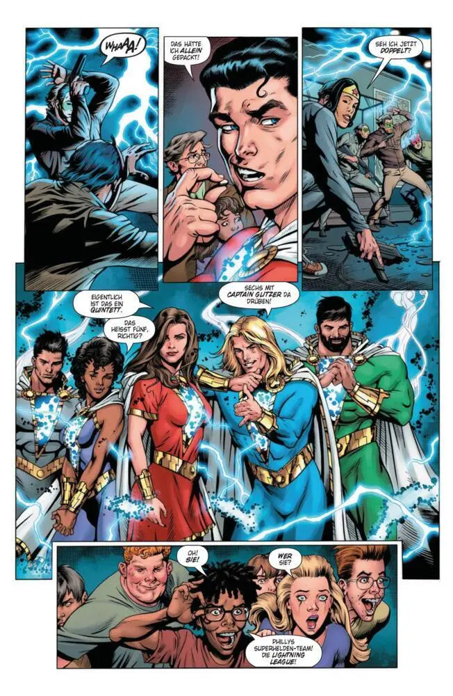 Bild: 9783741615375 | Shazam! - Und die sieben Länder der Magie! | Geoff Johns (u. a.)