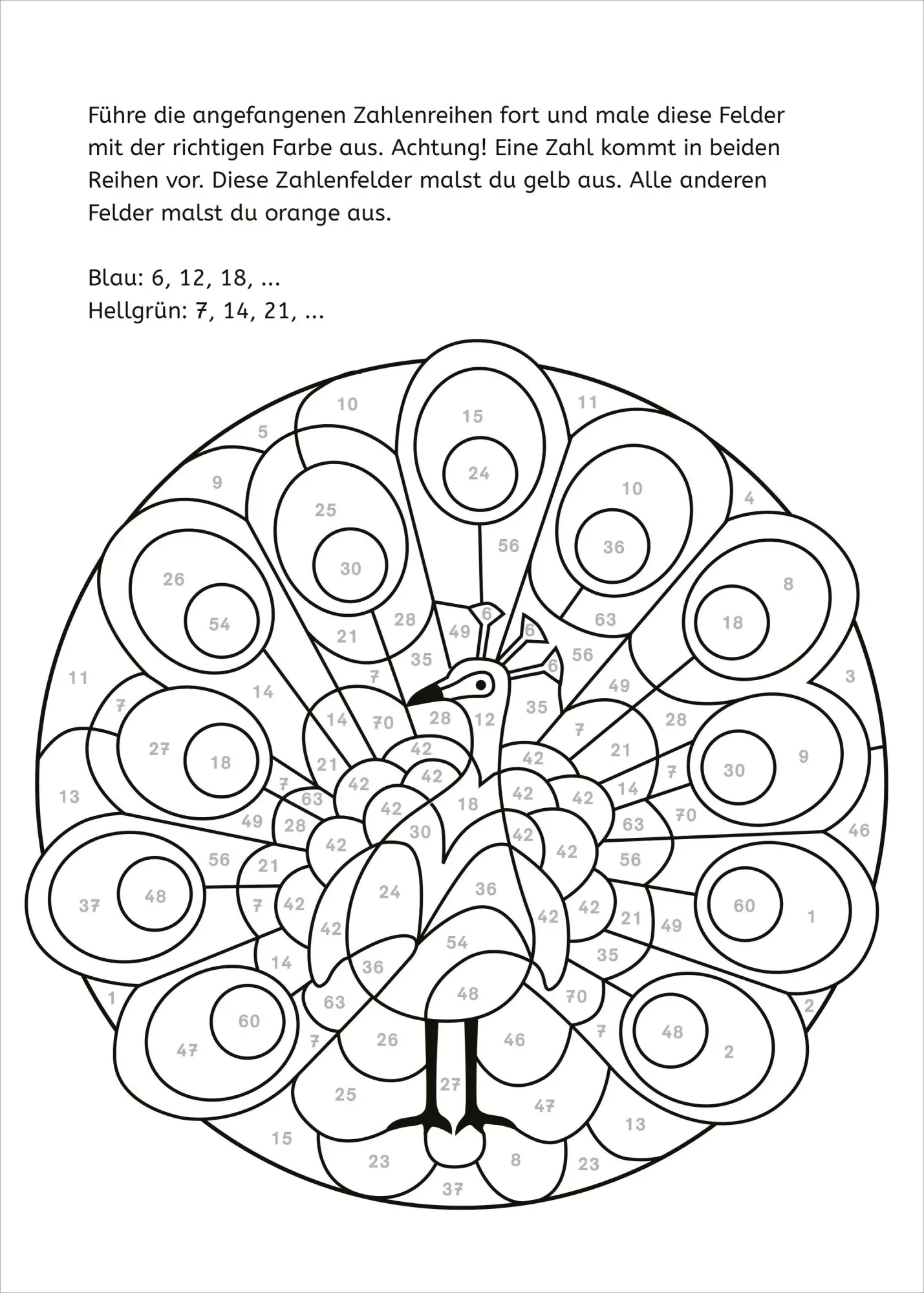 Bild: 9783788625375 | LERNSTERN. Mein Mathe-Malblock. Rechnen bis 100 | 2. Klasse | Buch
