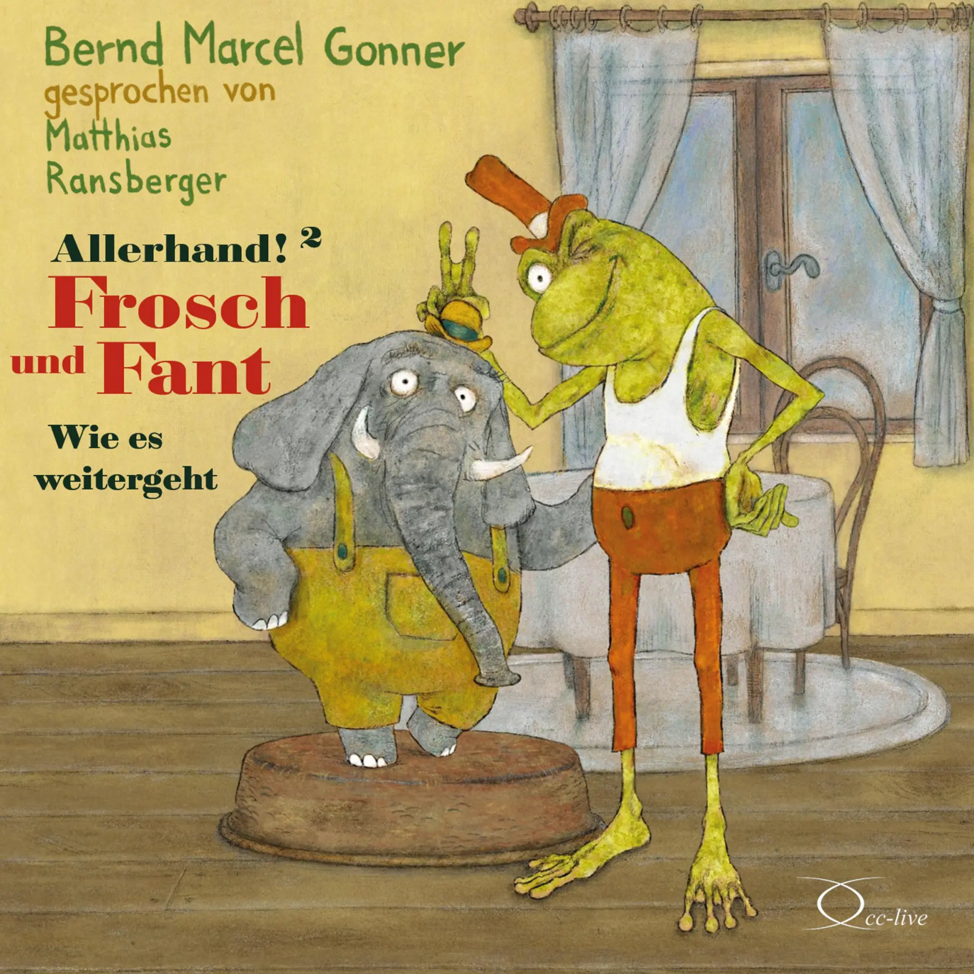 Cover: 9783956165375 | Allerhand! 2 | Frosch und Fant - Wie es weitergeht | Gonner | Audio-CD