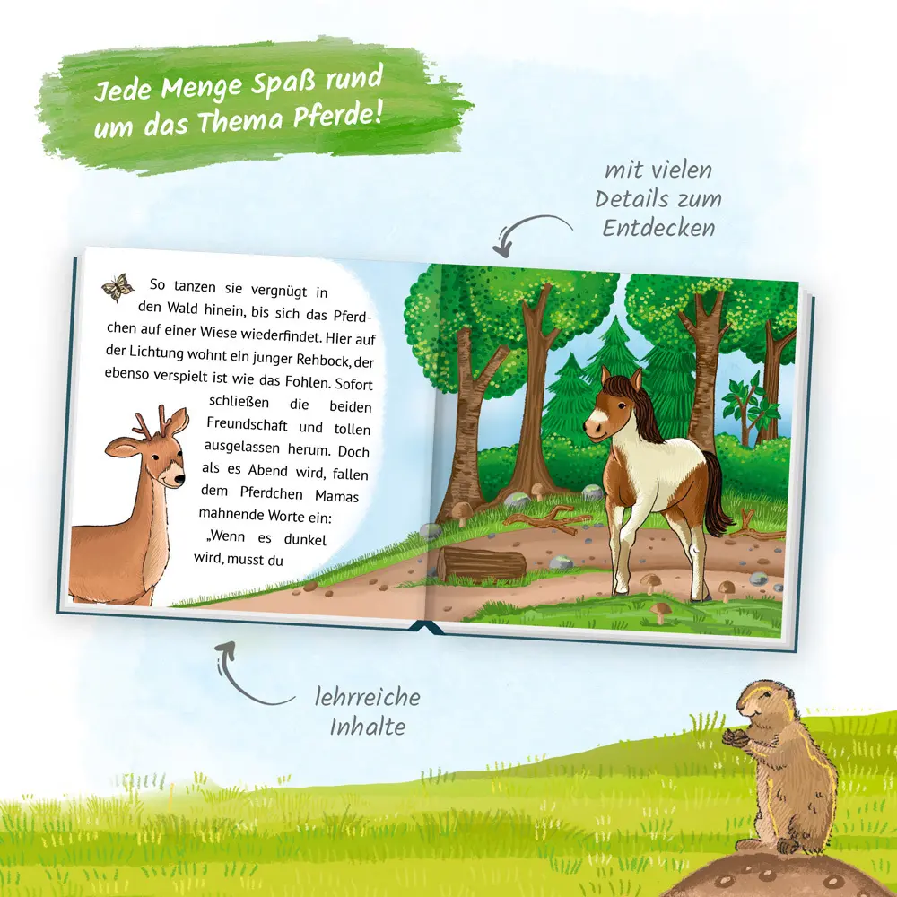 Bild: 9783965525375 | Trötsch Kinderbuch Mein klitzekleines Kinderbuch Pferdegeschichten