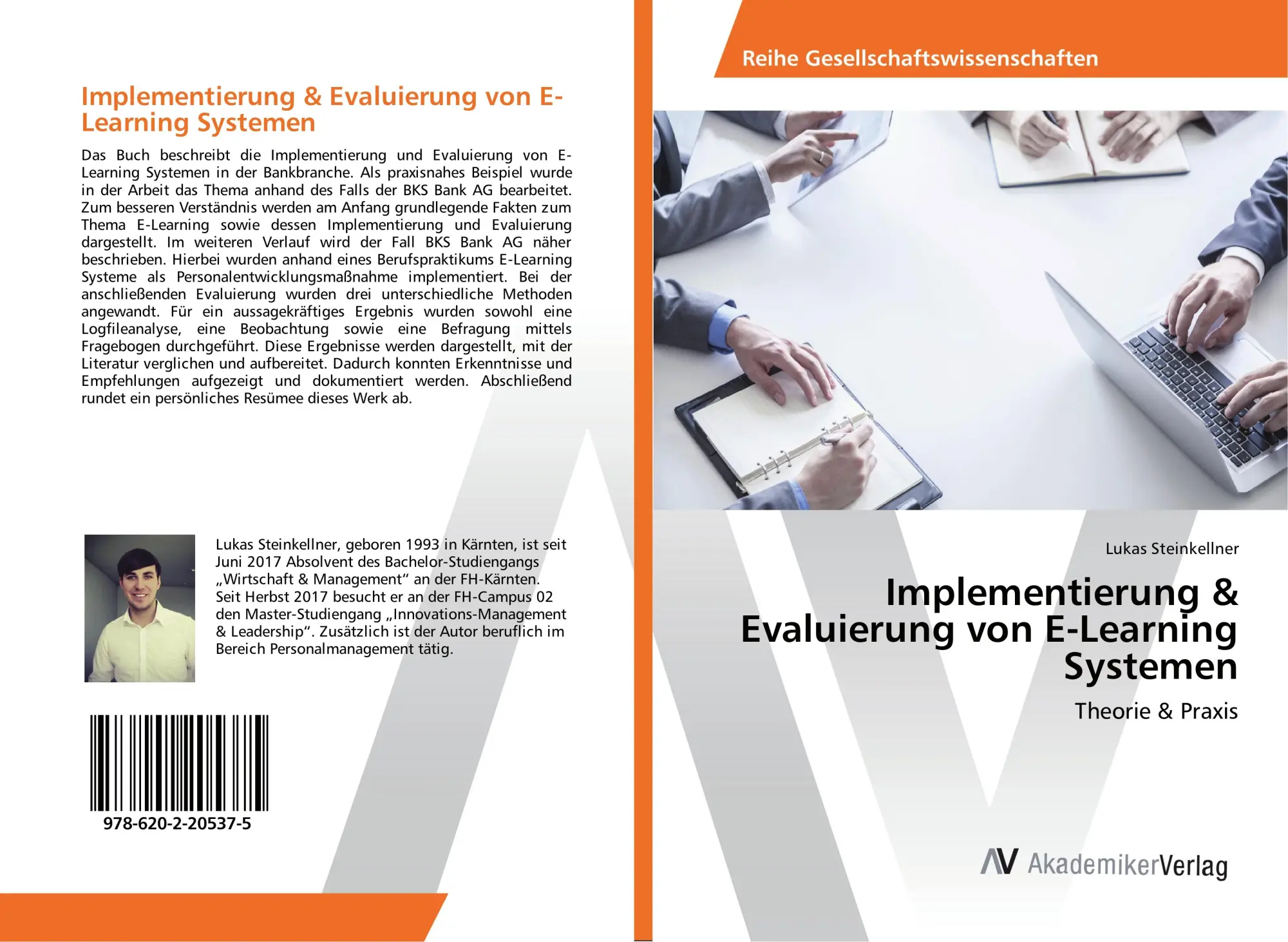 Cover: 9786202205375 | Implementierung &amp; Evaluierung von E-Learning Systemen | Steinkellner