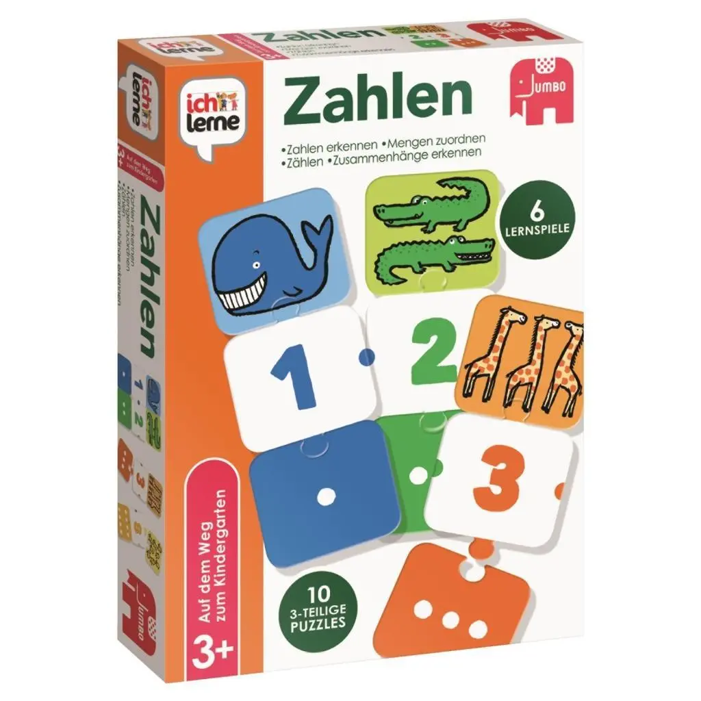 Cover: 8710126195475 | Ich lerne Zahlen | Spiel | Brettspiel | 19547 | Deutsch | 2017