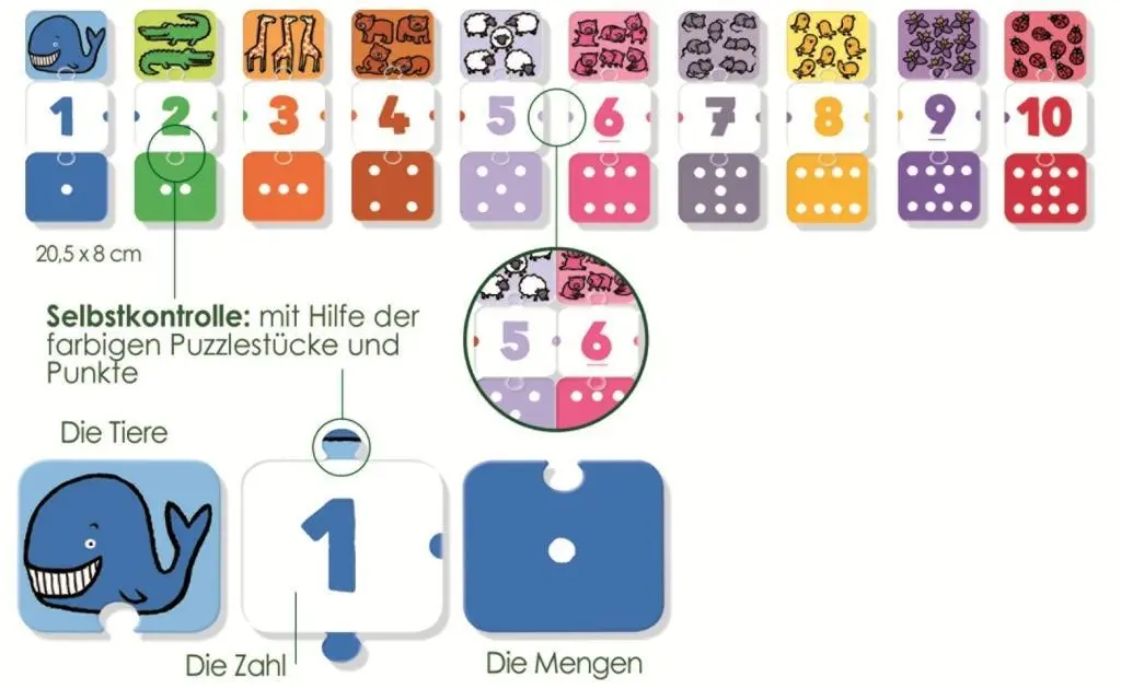 Bild: 8710126195475 | Ich lerne Zahlen | Spiel | Brettspiel | 19547 | Deutsch | 2017