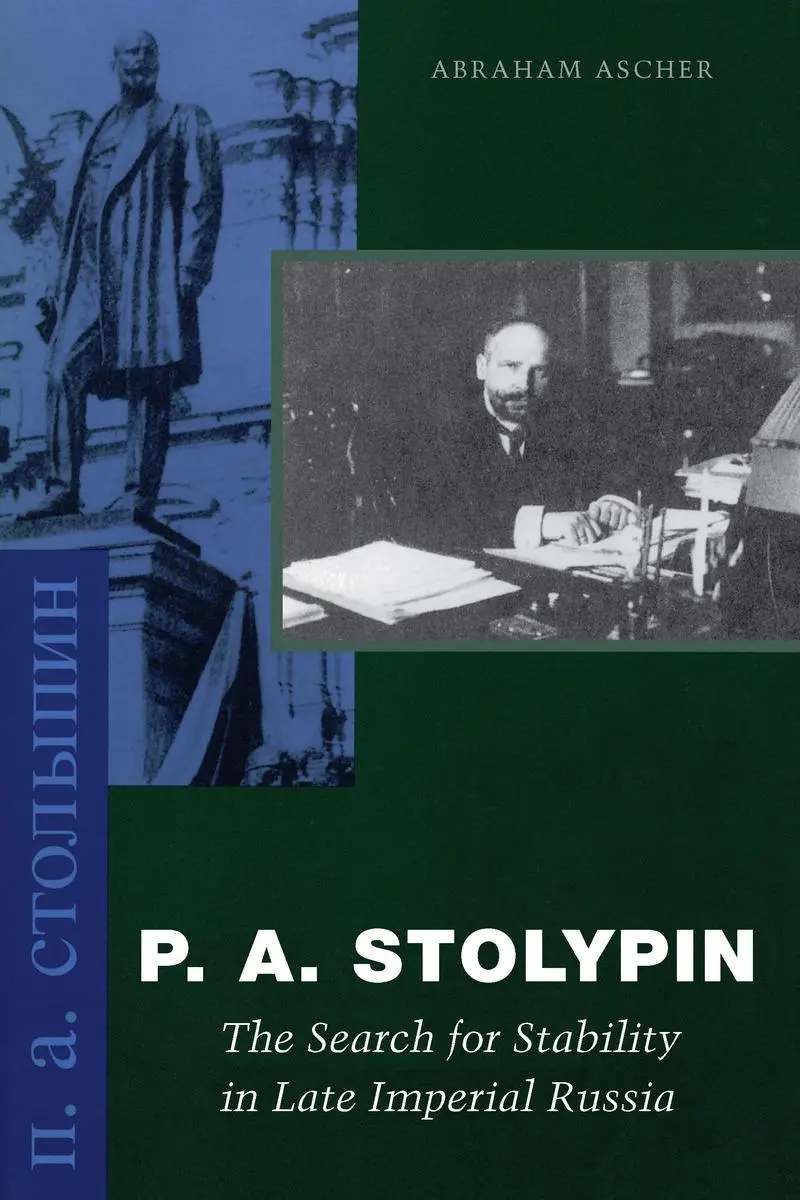 Cover: 9780804745475 | P. A. Stolypin | The Search for Stability in Late Imperial Russia