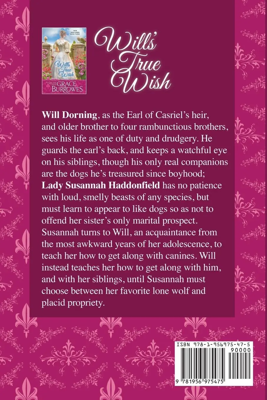 Rückseite: 9781956975475 | Will's True Wish | Grace Burrowes | Taschenbuch | Englisch | 2023