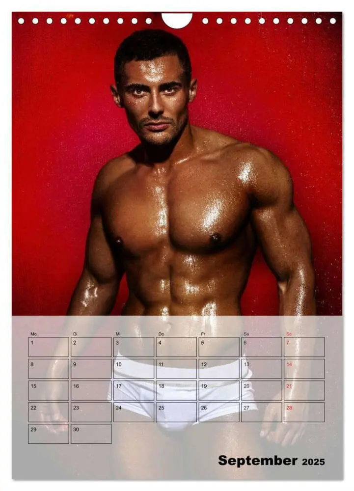 Bild: 9783457025475 | Männer - Sexy und kraftvoll (Wandkalender 2025 DIN A4 hoch),...