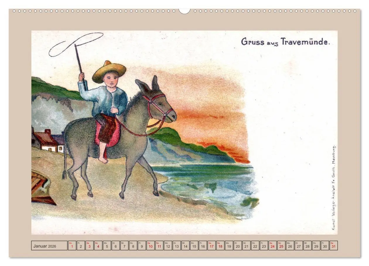 Bild: 9783457265475 | Gruß aus Travemünde (hochwertiger Premium Wandkalender 2026 DIN A2...