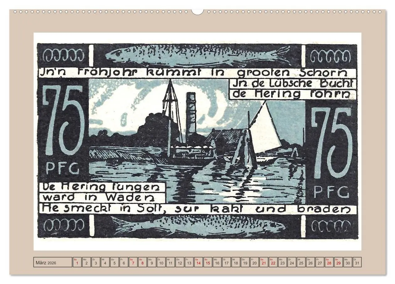 Bild: 9783457265475 | Gruß aus Travemünde (hochwertiger Premium Wandkalender 2026 DIN A2...