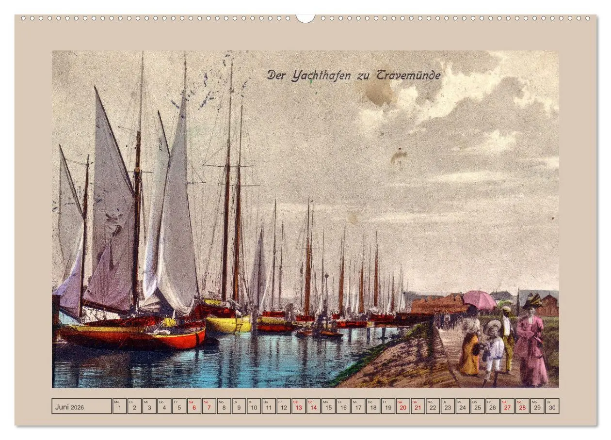 Bild: 9783457265475 | Gruß aus Travemünde (hochwertiger Premium Wandkalender 2026 DIN A2...