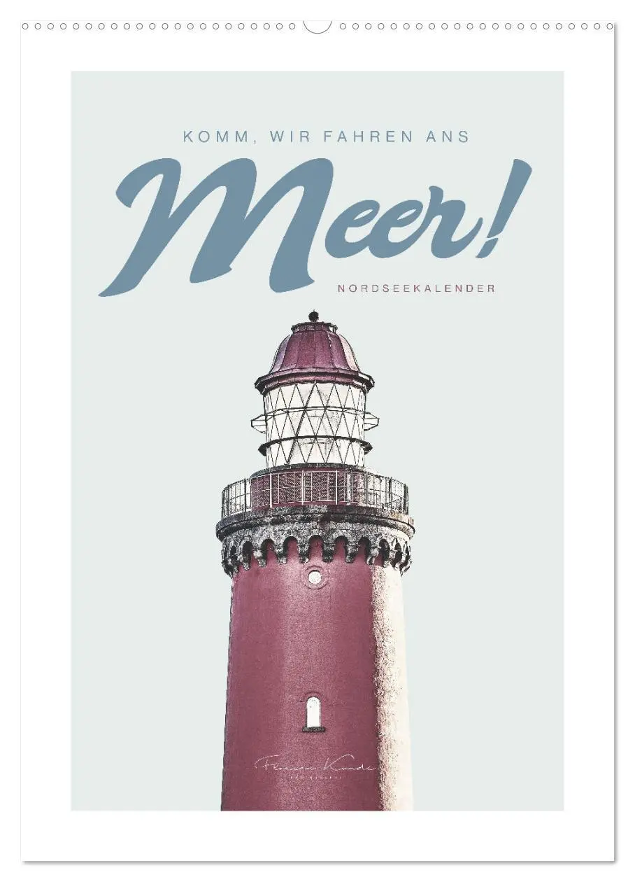 Cover: 9783516355475 | Komm, wir fahren ans Meer! (Wandkalender 2026 DIN A2 hoch),...
