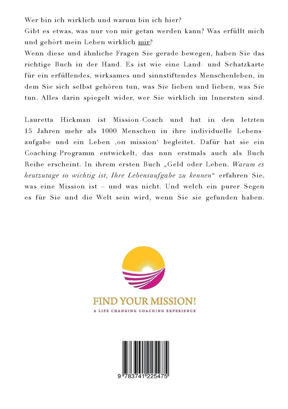 Rückseite: 9783741225475 | Geld oder Leben | Lauretta Hickman | Taschenbuch | 156 S. | Deutsch