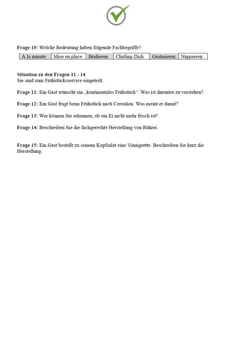 Bild: 9783943665475 | Top-Prüfung Fachmann / Fachfrau für Systemgastronomie - 450...
