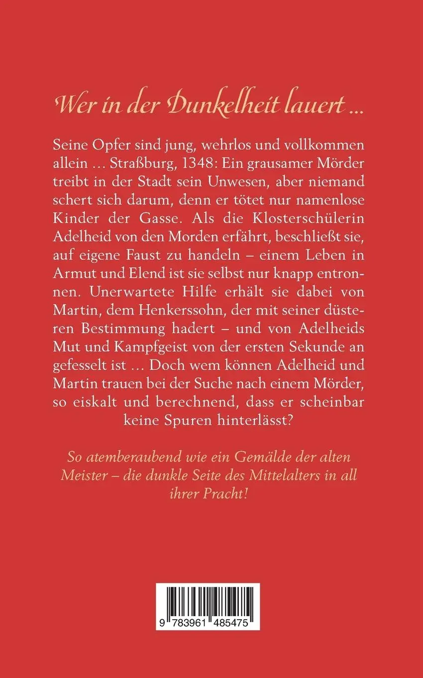 Rückseite: 9783961485475 | Der Teufel von Straßburg | Historischer Roman | Heidrun Hurst | Buch