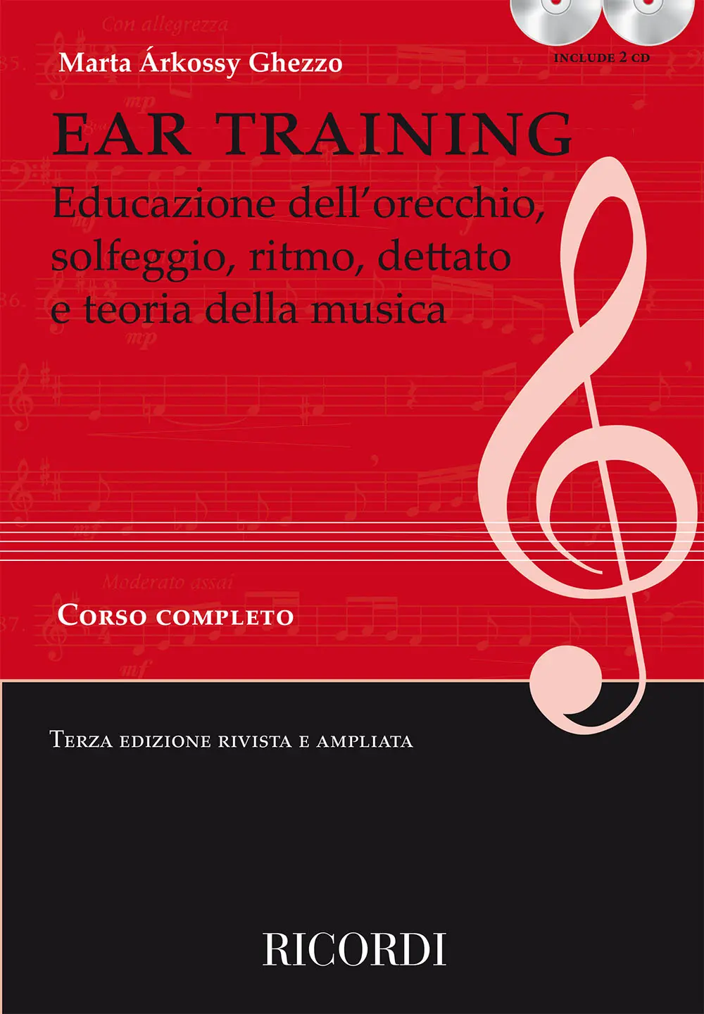 Cover: 9790041415475 | Ear Training - Educazione dell'orecchio, solfeggio | Buch + CD | 2016