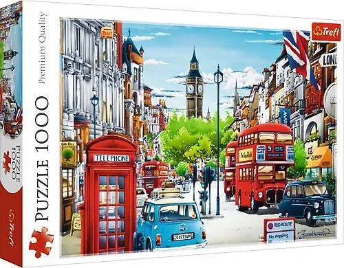 Cover: 5900511105575 | London Street (Puzzle) | Spiel | In Spielebox | 10557 | 2021 | Trefl