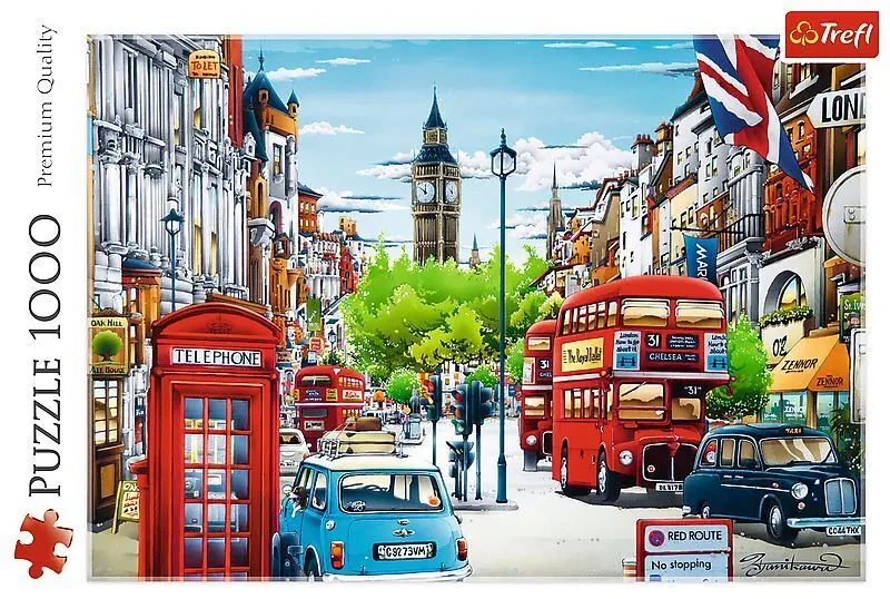 Bild: 5900511105575 | London Street (Puzzle) | Spiel | In Spielebox | 10557 | 2021 | Trefl